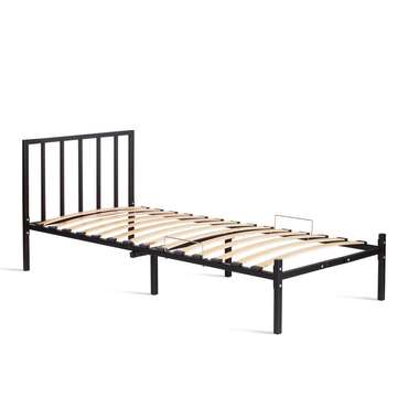 Металлическая кровать Bruno 90х200 черного цвета