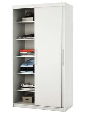 Шкаф-купе Эконом 120 белого цвета