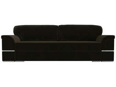 Прямой диван-кровать Порту коричневого цвета 