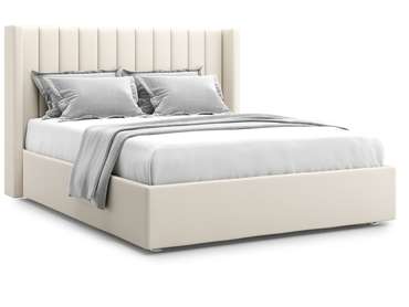 Кровать Premium Mellisa 2 180х200 светло-бежевого цвета с подъемным механизмом 