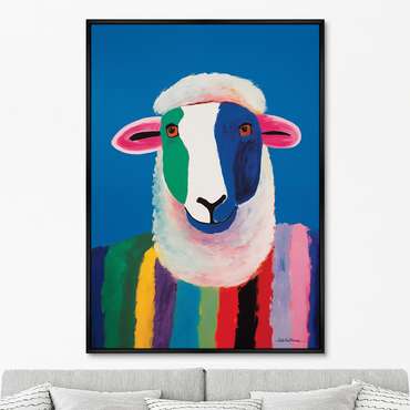 Репродукция картины Sheep couple, No 2, 2024г.