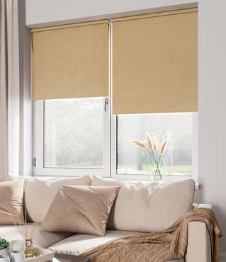 Мини Ролета Блэкаут 42,5х175 латте