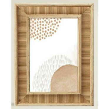 Фоторамка Натуральный Деревянный Деревянный MDF 19 x 1,5 x 24 cm