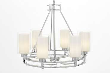 Подвесной светильник Lumina Deco LDP 8025-6 CHR+WT