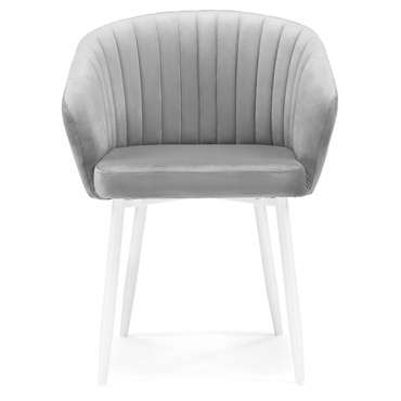Обеденный стул Корсо светло-серого цвета