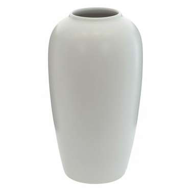 Керамическая ваза L бело-черного цвета