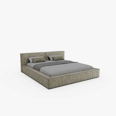 Кровать Terra 200х200 бежевого цвета с подъемным механизмом