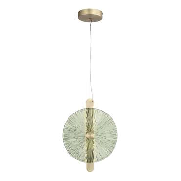 Светильник подвесной ST-Luce бронза/зелёный LED 1*11W 4000K WASI