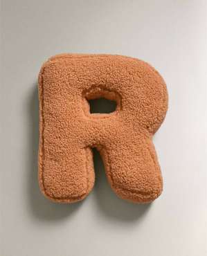 Детская подушка Letter r