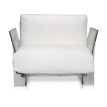 Кресло Pop белого цвета