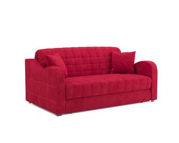 Диван-кровать Барон 4 красного цвета