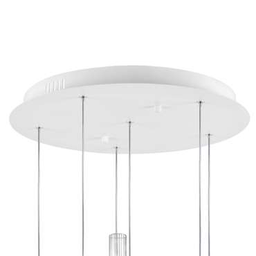 Люстра DISCO 6x6W LED 1200LM 120G БЕЛЫЙ/МУЛЬТИКОЛОР 3000К