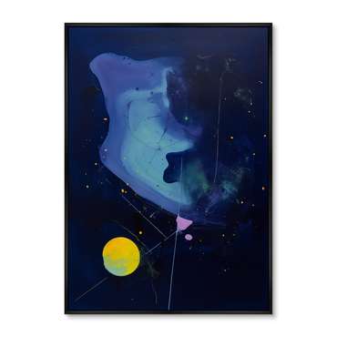 Репродукция картины Galactic space, No 1, 2024г.
