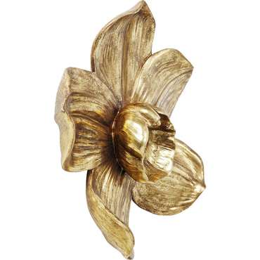 Украшение настенное Orchid золотого цвета