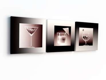 Декоративная картина "Коктейль-Бар"