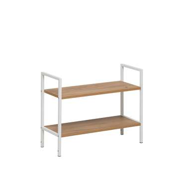 Стеллаж Стилвуд 22 бежево-белого цвета