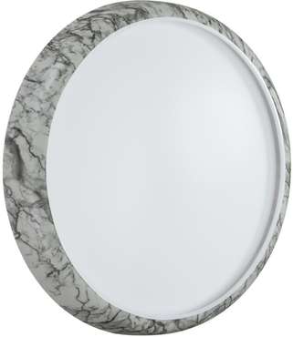 Настенно-потолочный светильник Sonex Mramo White 7638/DL COLOR SN пластик/бел. мрамор LED 48Вт 4000K D410 IP43