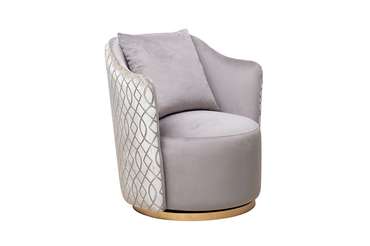 Кресло Verona серо-бежевого цвета