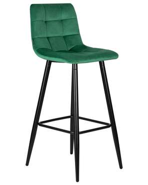Барный стул Nicole зеленого цвета