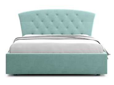 Кровать Premo 160х200 бирюзового цвета с подъемным механизмом 