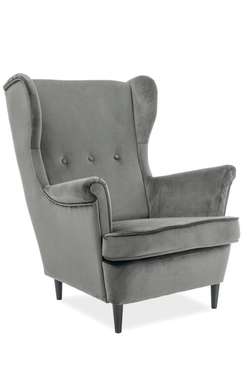 Кресло Lord серого цвета