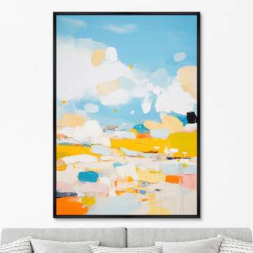 Репродукция картины Landscape collection, Summer season, No 2, 2024г.