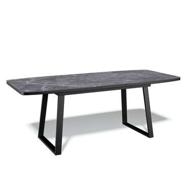 Раздвижной обеденный стол AZ140 черного цвета