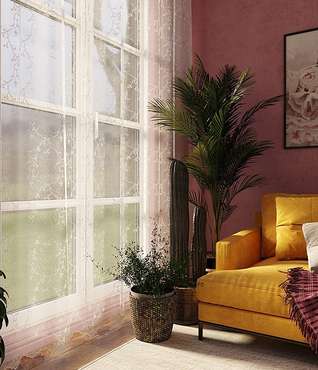 тюль Сакура 300х260 белый