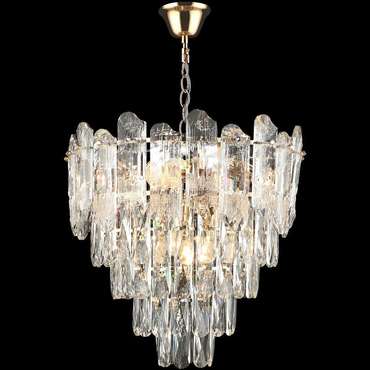 Хрустальная люстра 04620-0.4-7+4 FGD (хрусталь, цвет прозрачный)