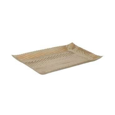 Поднос Бежевый Позолоченный 30 x 19 x 2 cm