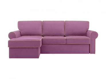 Угловой диван-кровать Murom пурпурного цвета