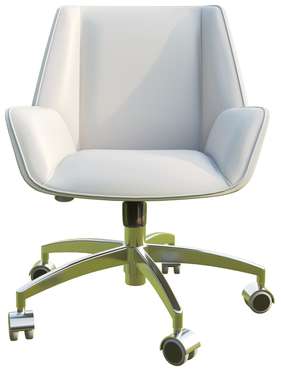 Кресло для посетителя Авиатор светло-бежевого цвета