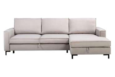 Угловой диван-кровать Турку бежевого цвета