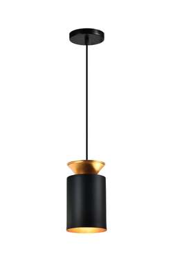 Светильник подвесной Latina черно-золотого цвета