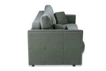 Прямой диван-кровать Шерлок зеленого цвета