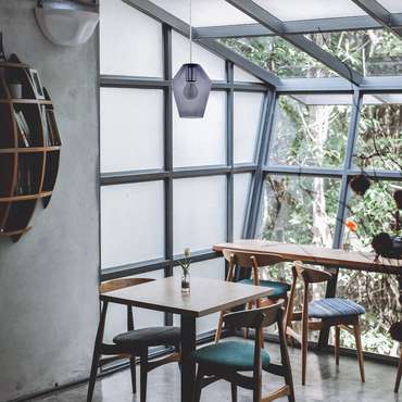 Подвесной светильник Murmillo 96773 (стекло, цвет серый)