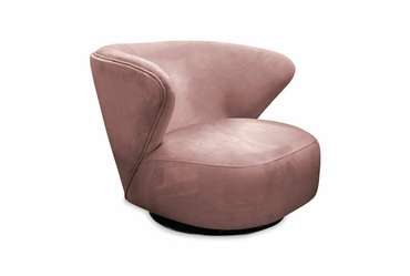 Кресло Kamila розового цвета