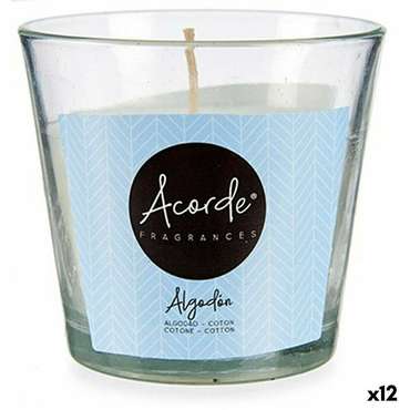 Ароматизированная свеча Acorde 1264-50H Хлопок 120 g (12 штук)