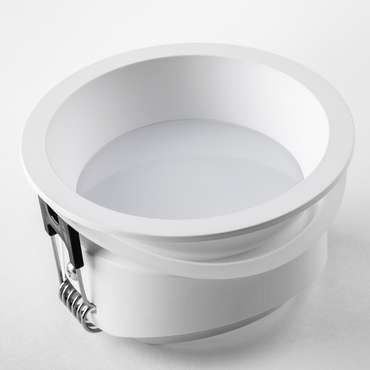 Рамка (светильник) PVC д/LED-модулей 941хх и LED-ламп D50мм PIANO ROUND БЕЛЫЙ IP65