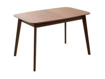Раздвижной обеденный стол Wave коричневого цвета