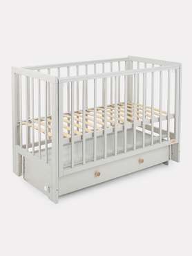 Кровать детская Indy Box 60х120 светло-бежевого цвета