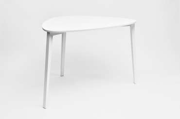 Стол обеденный Shell белого цвета