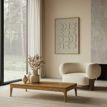 Журнальный стол Fargo 100 серого цвета 