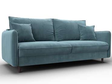 Диван-кровать Лига-064 бирюзового цвета