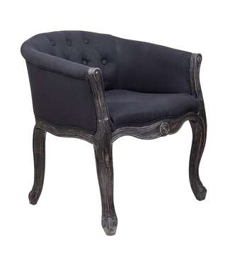 Кресло Kandy черного цвета