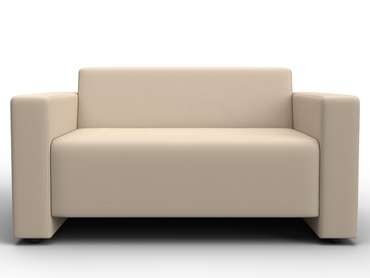 Диван Лига-093 бежевого цвета (экокожа)