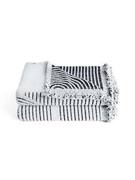 Покрывало Dmi softness vibes 180x230 бело-черного цвета