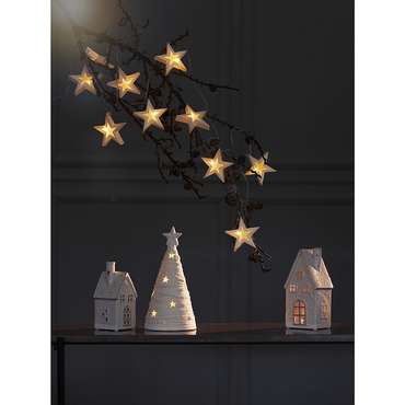 Гирлянда светодиодная Bright stars белого цвета