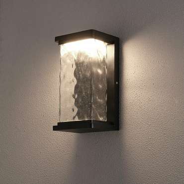 Уличный настенный светильник Arte Lamp ATLANTIS A2313AL-1BK