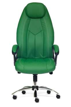 Кресло офисное Boss люкс зеленого цвета